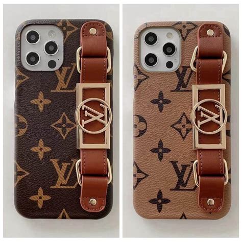 Lv phone case with strap